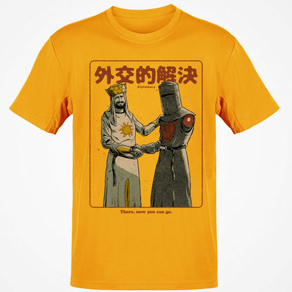 Classic Unisex T-Shirt - U5AAF6JG - Gold - 4