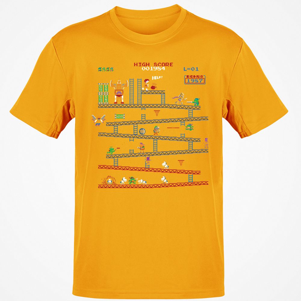 Classic Unisex T-Shirt - 34N76V5P - Gold - 4