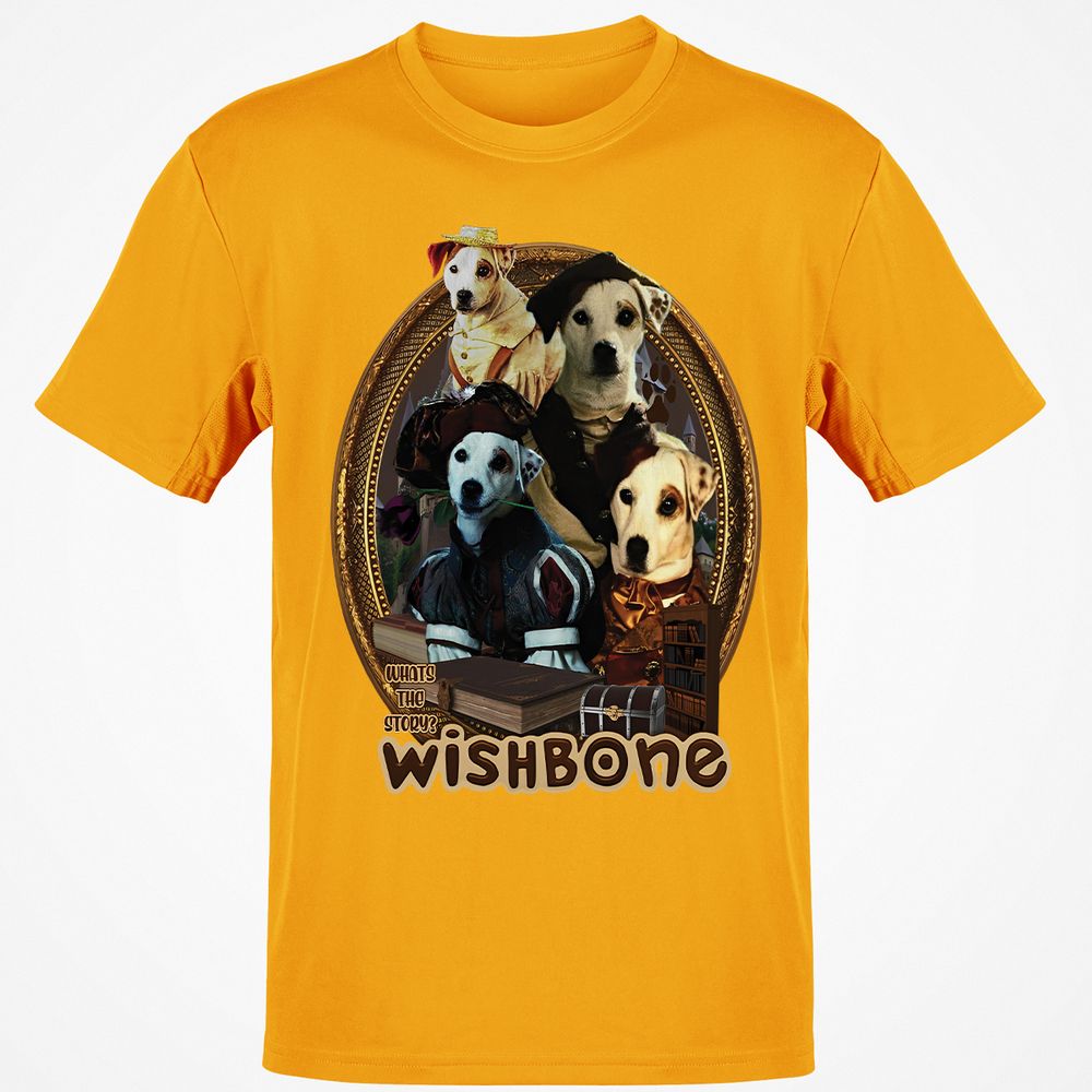 Classic Unisex T-Shirt - ZADDASA2 - Gold - 4