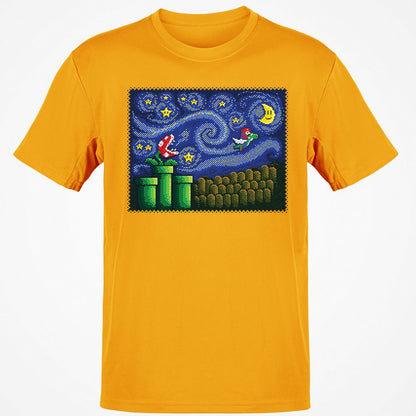Classic Unisex T-Shirt - 5J5V3BFJ - Gold - 4
