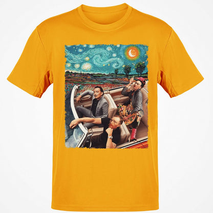 Classic Unisex T-Shirt - QJ4HXJCP - Gold - 4
