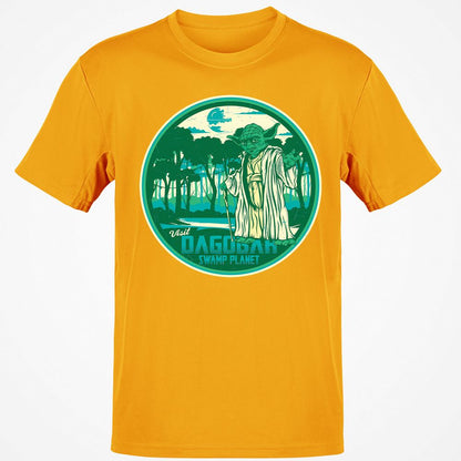 Classic Unisex T-Shirt - JUAASZQN - Gold - 4