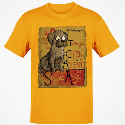 Classic Unisex T-Shirt - N849BQW3 - Gold - 4