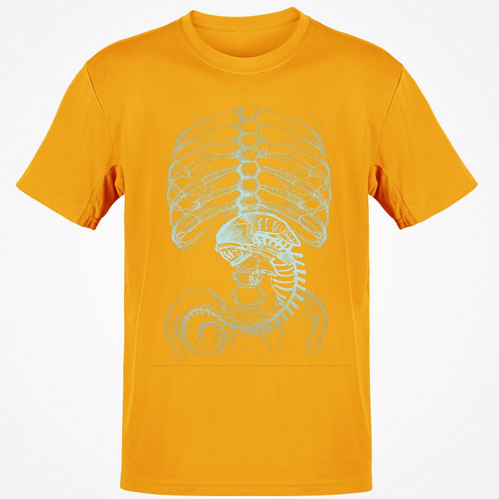 Classic Unisex T-Shirt - D7BHCQK4 - Gold - 4