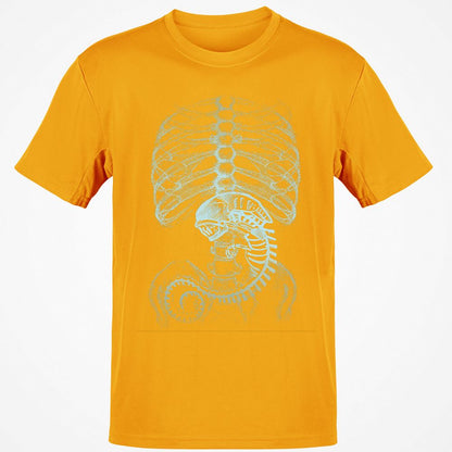 Classic Unisex T-Shirt - D7BHCQK4 - Gold - 4