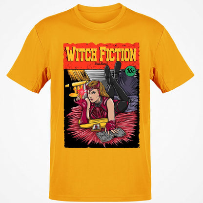 Classic Unisex T-Shirt - EQJFU1C6 - Gold - 4