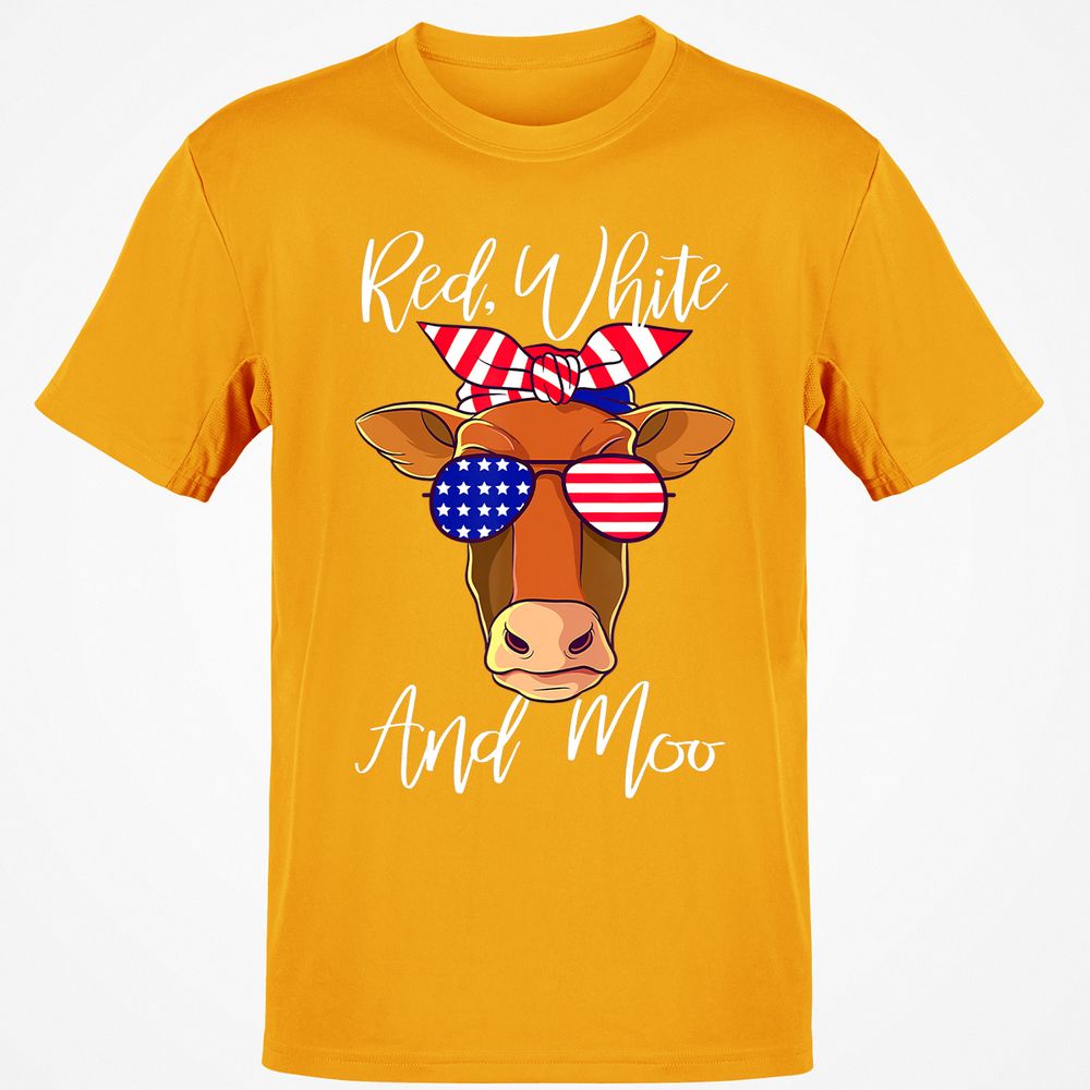 Classic Unisex T-Shirt - 9ANQU26J - Gold - 4