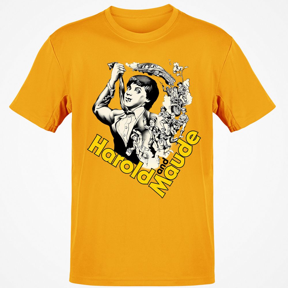 Classic Unisex T-Shirt - WAG1SHBA - Gold - 4