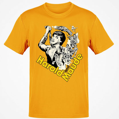 Classic Unisex T-Shirt - WAG1SHBA - Gold - 4