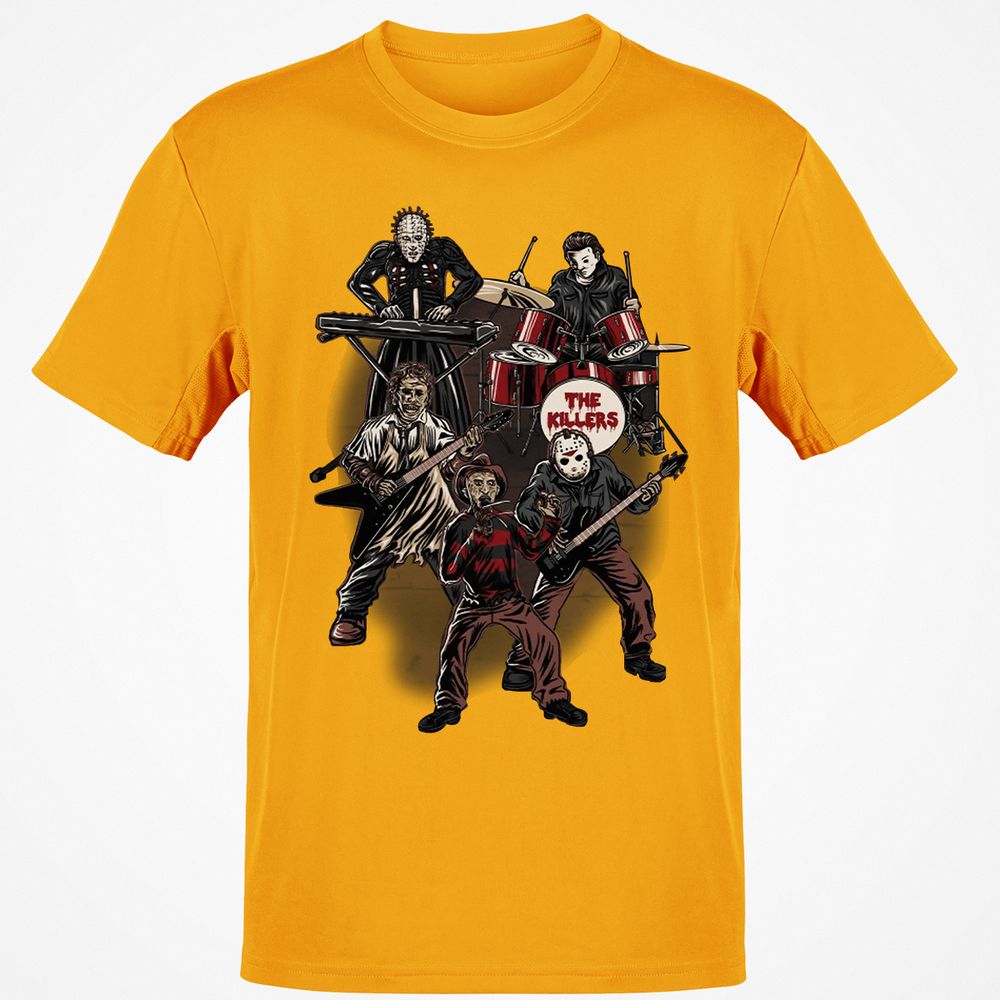 Classic Unisex T-Shirt - HRRU3KCY - Gold - 4