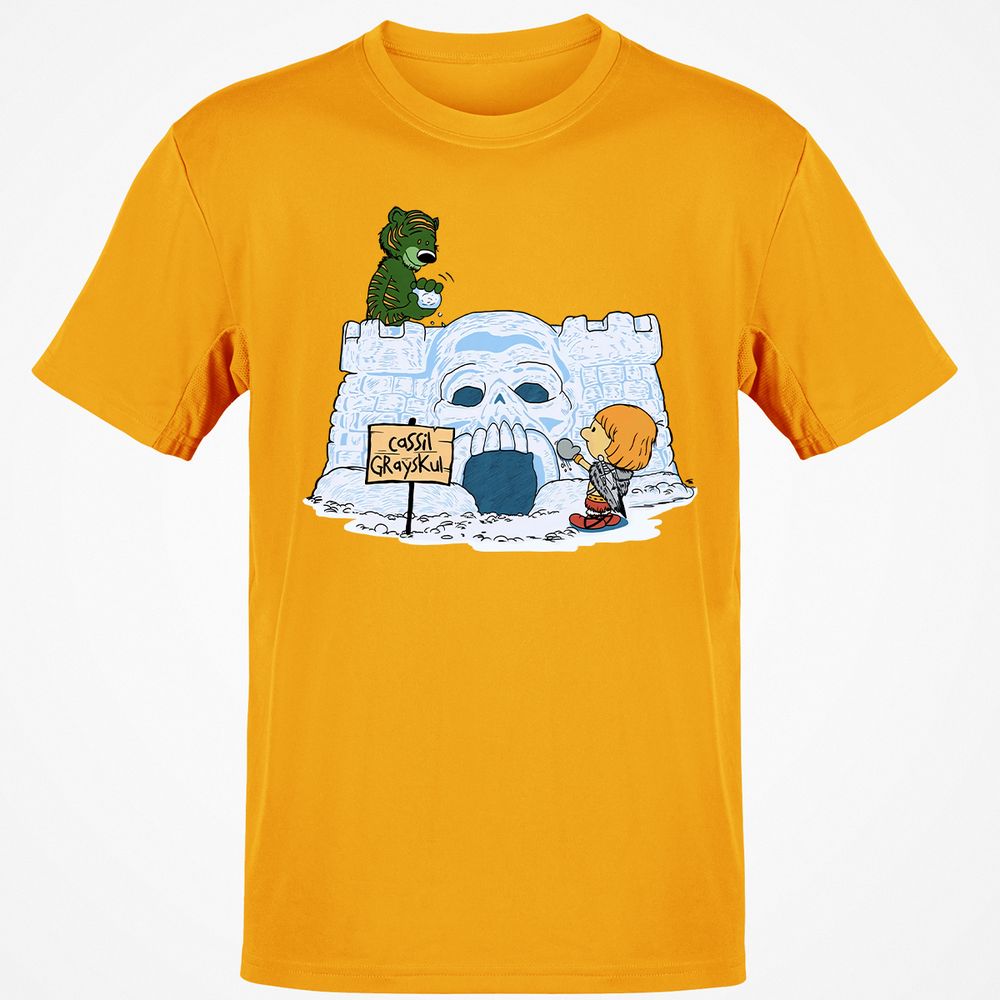 Classic Unisex T-Shirt - D122744A - Gold - 4