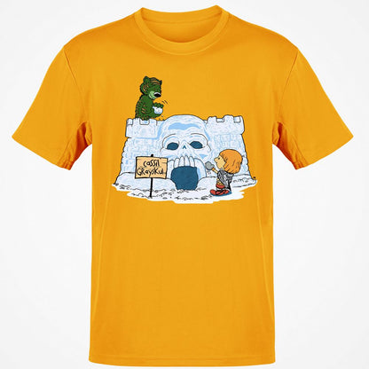 Classic Unisex T-Shirt - D122744A - Gold - 4