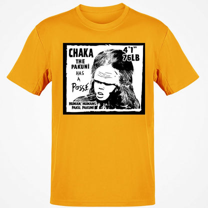 Classic Unisex T-Shirt - H3CKT6S6 - Gold - 4