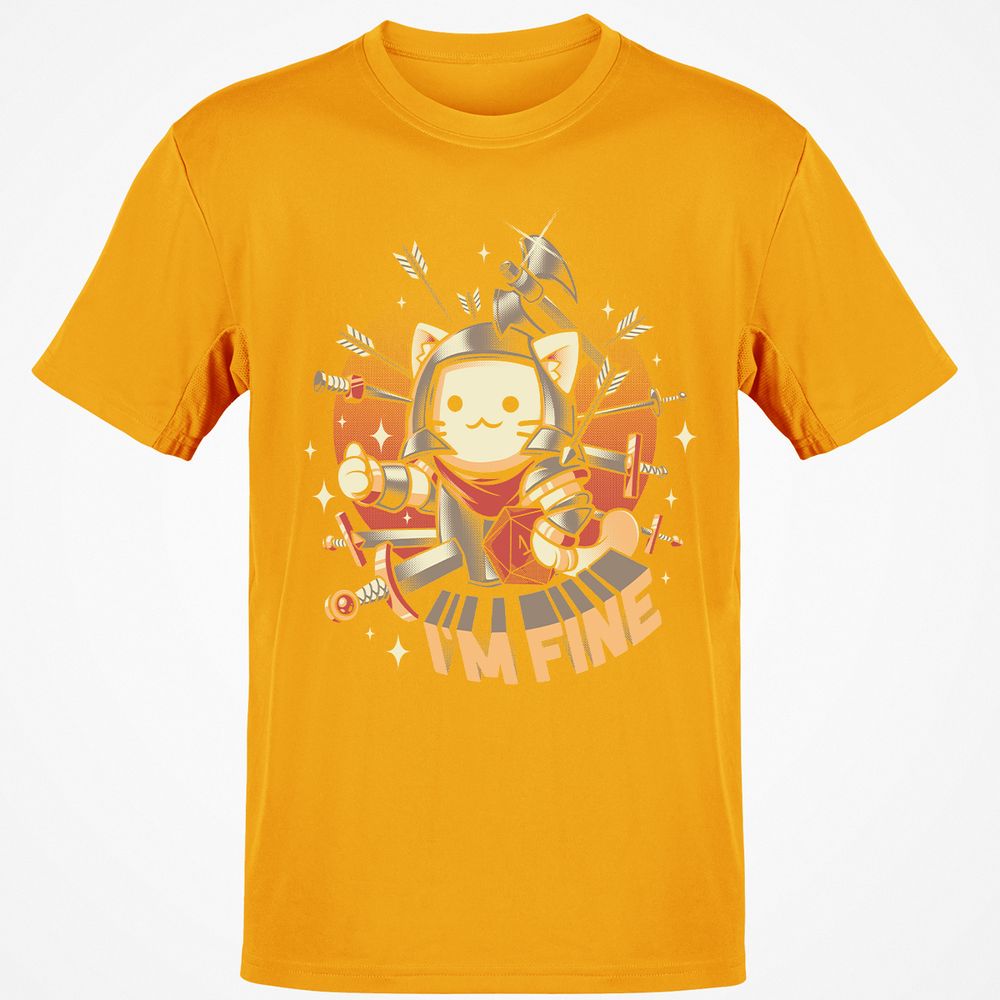 Classic Unisex T-Shirt - 4HTZAEKF - Gold - 4
