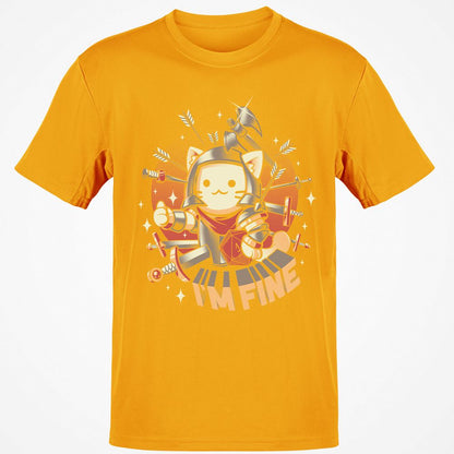 Classic Unisex T-Shirt - 4HTZAEKF - Gold - 4