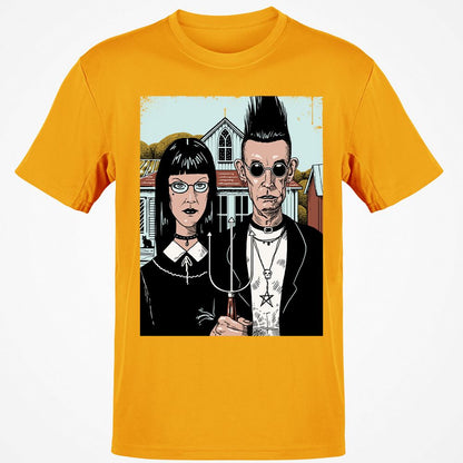 Classic Unisex T-Shirt - BVNXF8W7 - Gold - 4