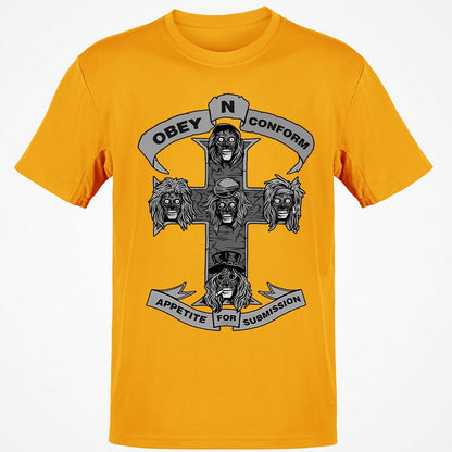 Classic Unisex T-Shirt - 6H2ACNYS - Gold - 4