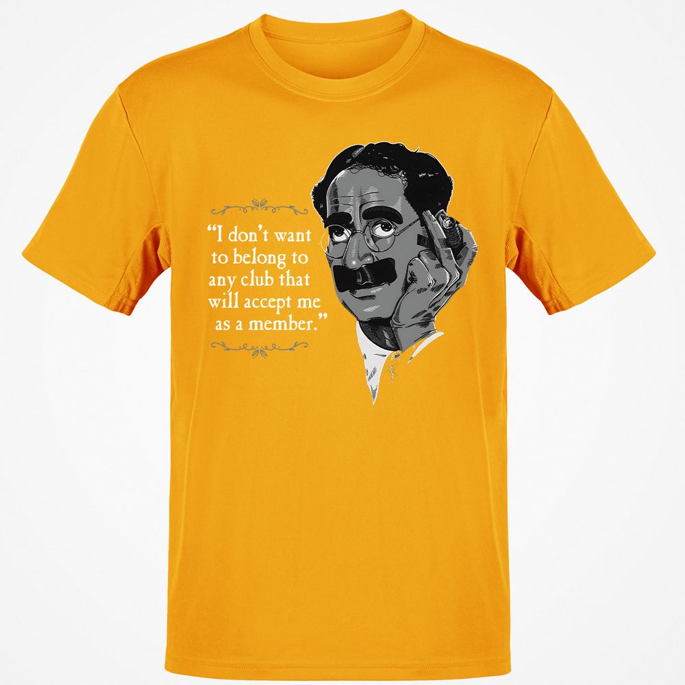 Classic Unisex T-Shirt - 5HYJHFJ6 - Gold - 4
