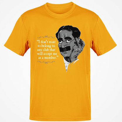 Classic Unisex T-Shirt - 5HYJHFJ6 - Gold - 4