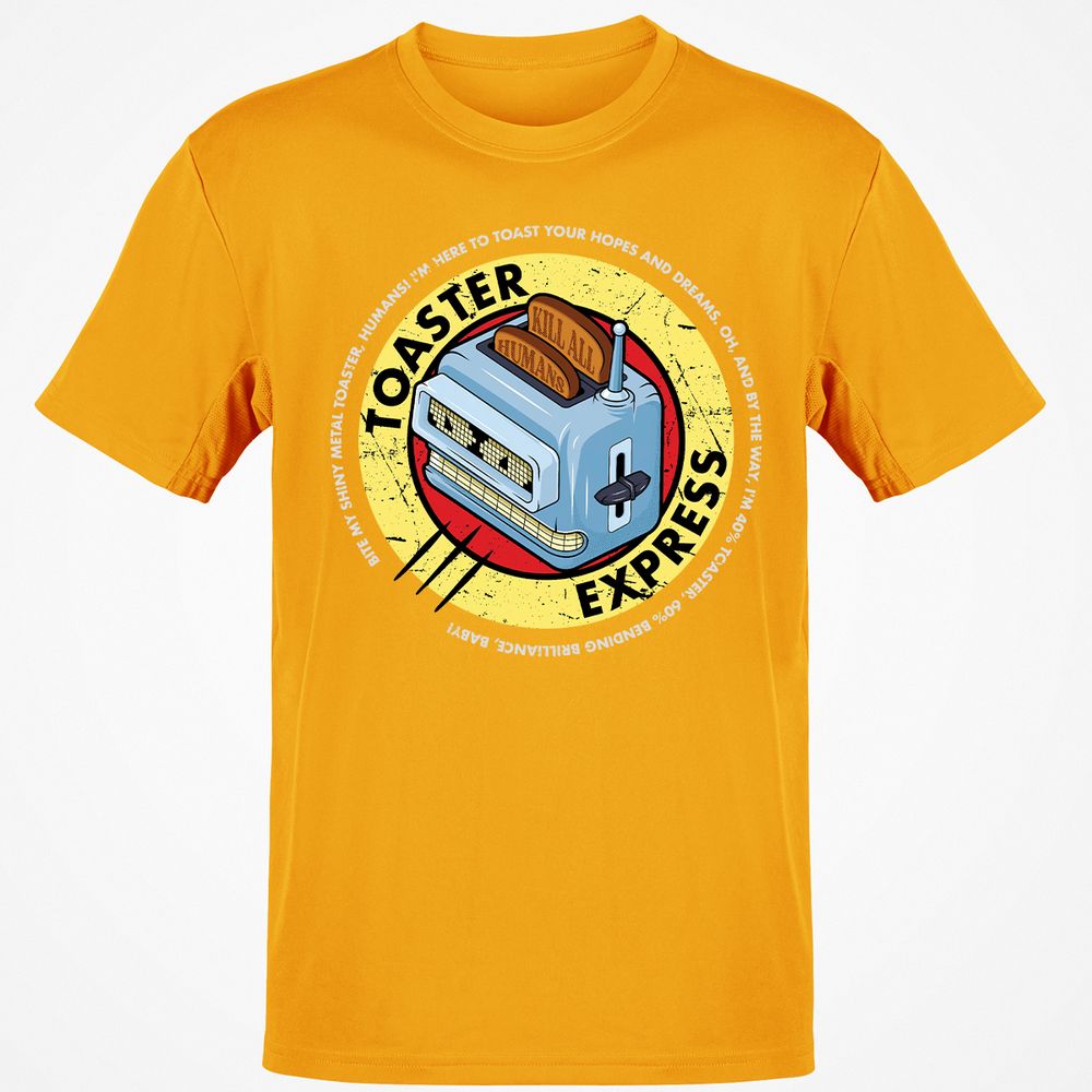 Classic Unisex T-Shirt - GPKULB5H - Gold - 4