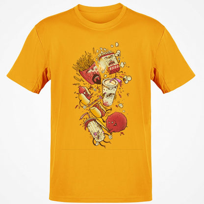 Classic Unisex T-Shirt - LZ857L3F - Gold - 4