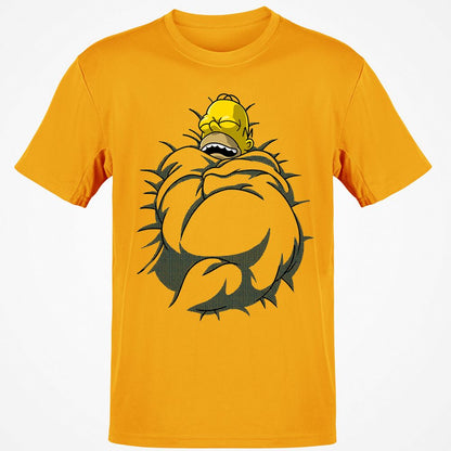 Classic Unisex T-Shirt - V4UKQNM1 - Gold - 4