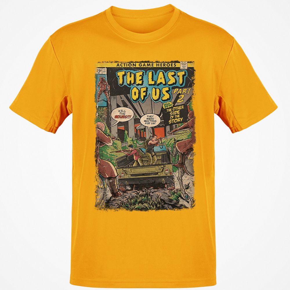 Classic Unisex T-Shirt - LVGWA2YS - Gold - 4