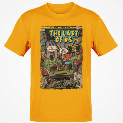 Classic Unisex T-Shirt - LVGWA2YS - Gold - 4