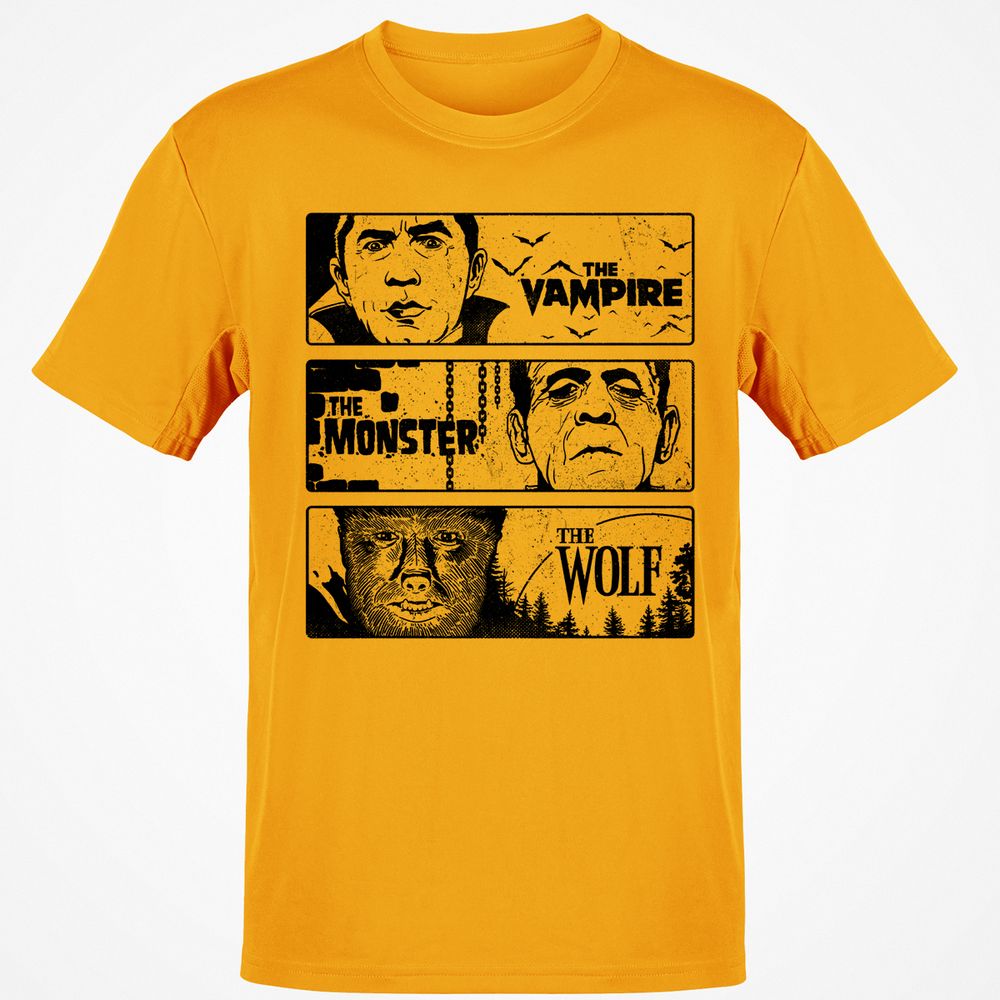 Classic Unisex T-Shirt - B7BT5CT4 - Gold - 4