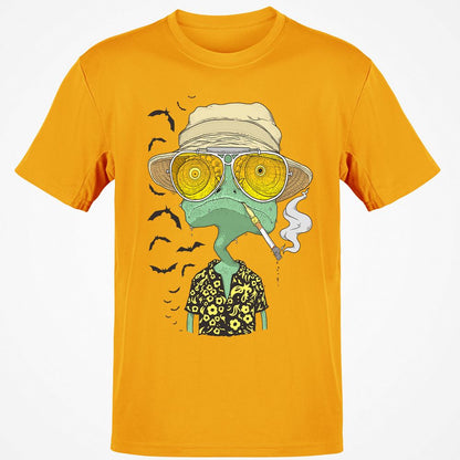 Classic Unisex T-Shirt - 8R3W6ENX - Gold - 4