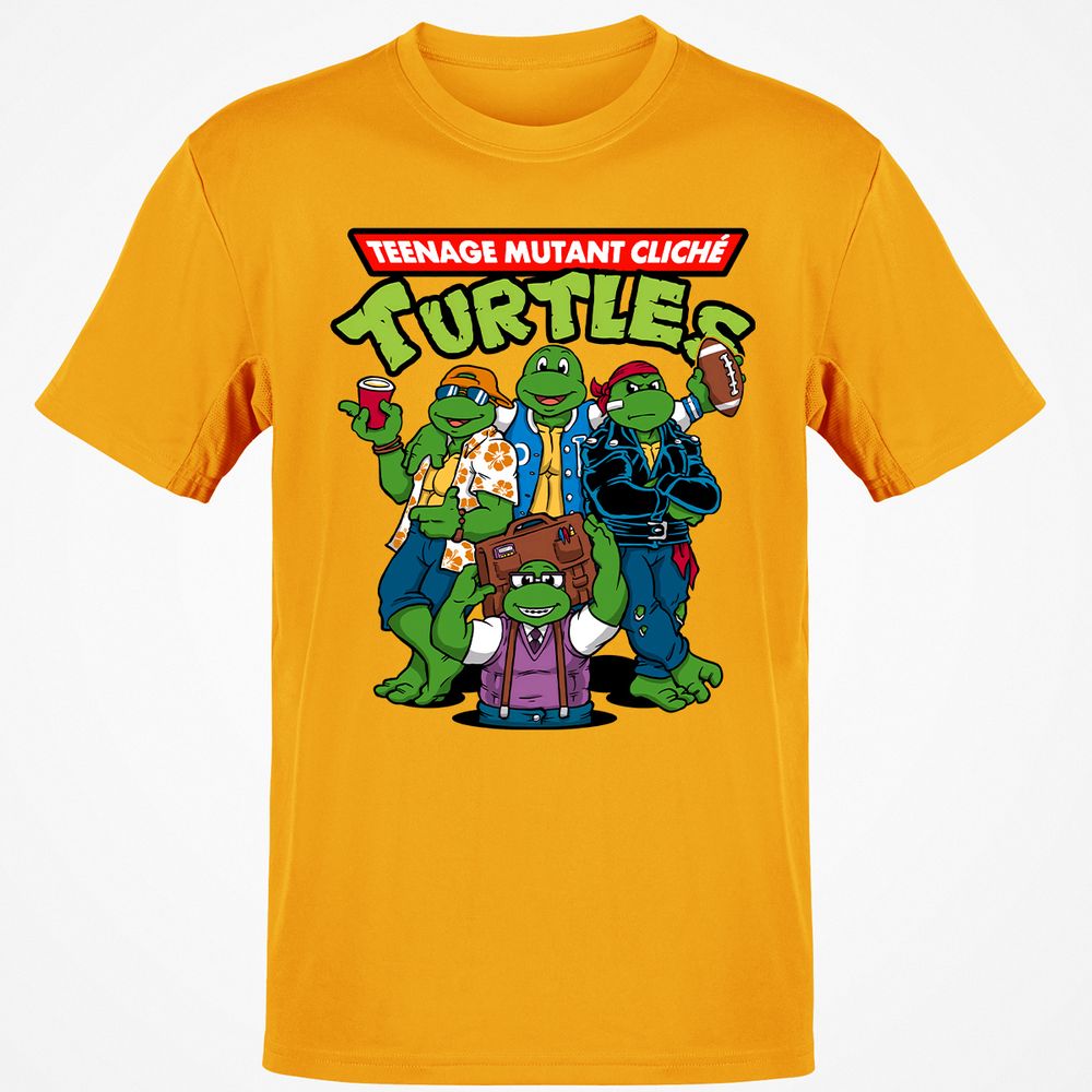 Classic Unisex T-Shirt - MMQYKS5U - Gold - 4