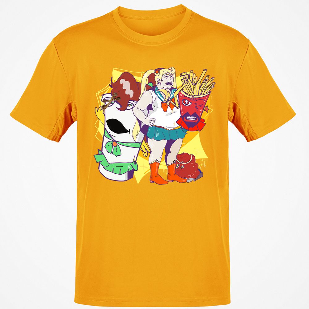 Classic Unisex T-Shirt - BSWMPZSU - Gold - 4