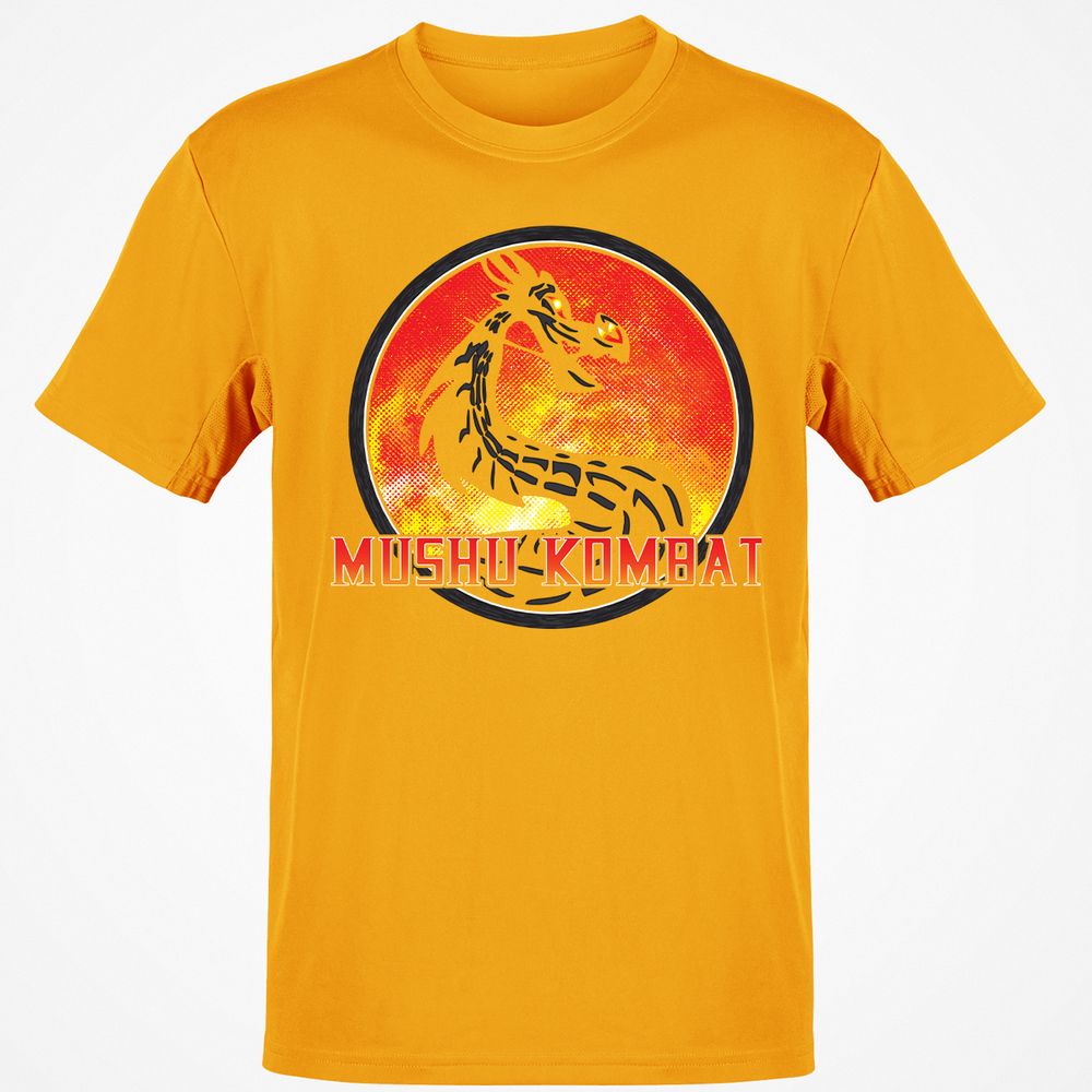 Classic Unisex T-Shirt - 5T9G8ETD - Gold - 4