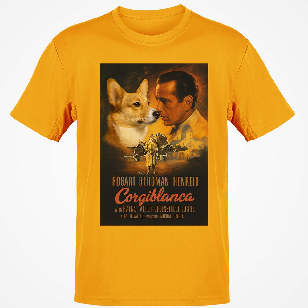 Classic Unisex T-Shirt - GFFE7KW9 - Gold - 4