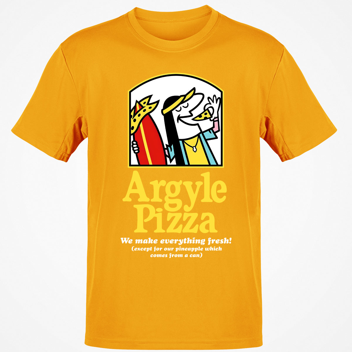 Classic Unisex T-Shirt - P29D26WV - Gold - 4