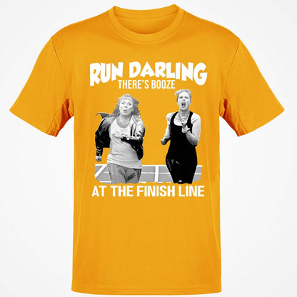 Run Darling Classic Unisex T-Shirt - Gold - 4
