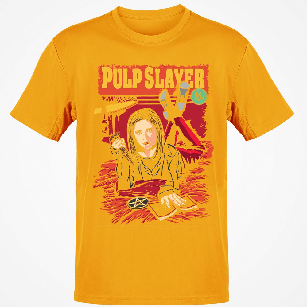 Classic Unisex T-Shirt - NSC4T46M - Gold - 4