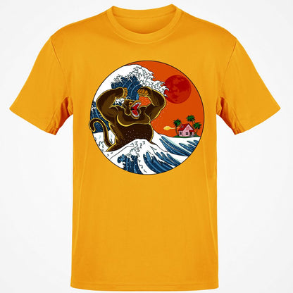 Classic Unisex T-Shirt - LJMAKUXP - Gold - 4