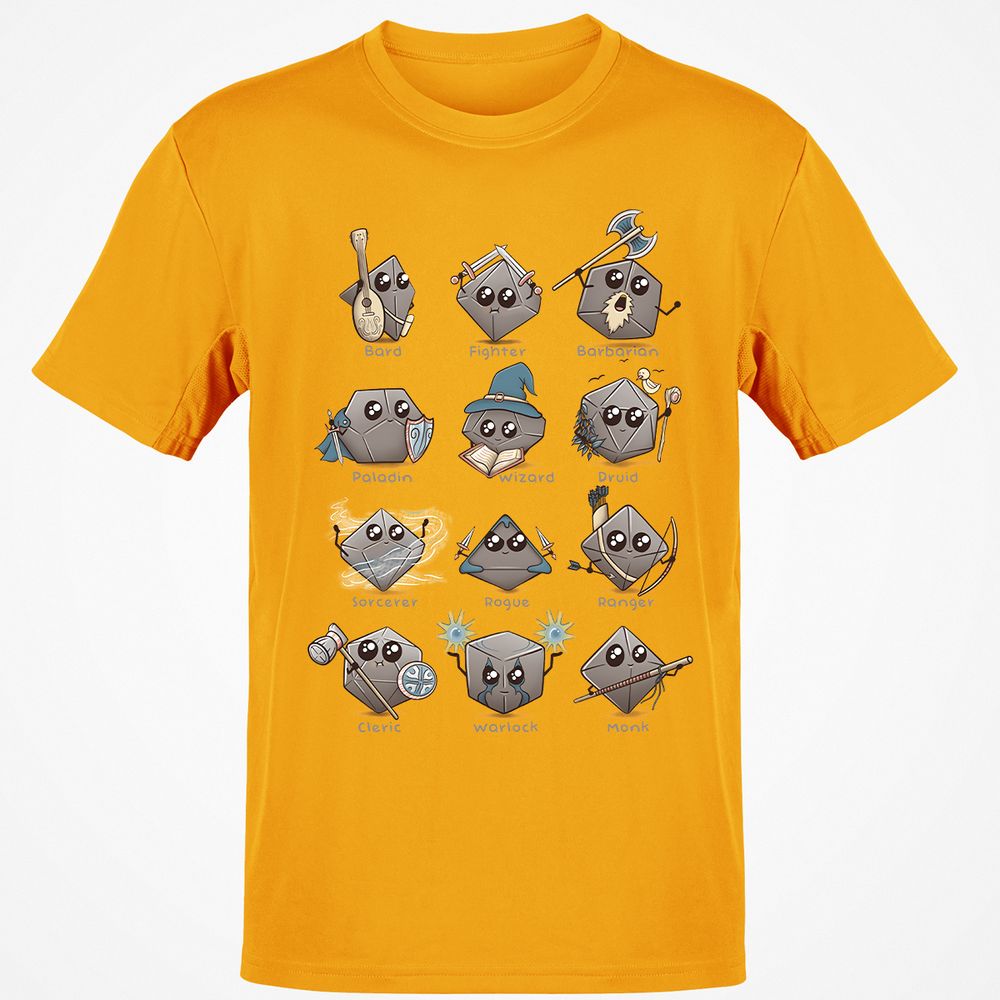 Classic Unisex T-Shirt - 5B2WBLU1 - Gold - 4