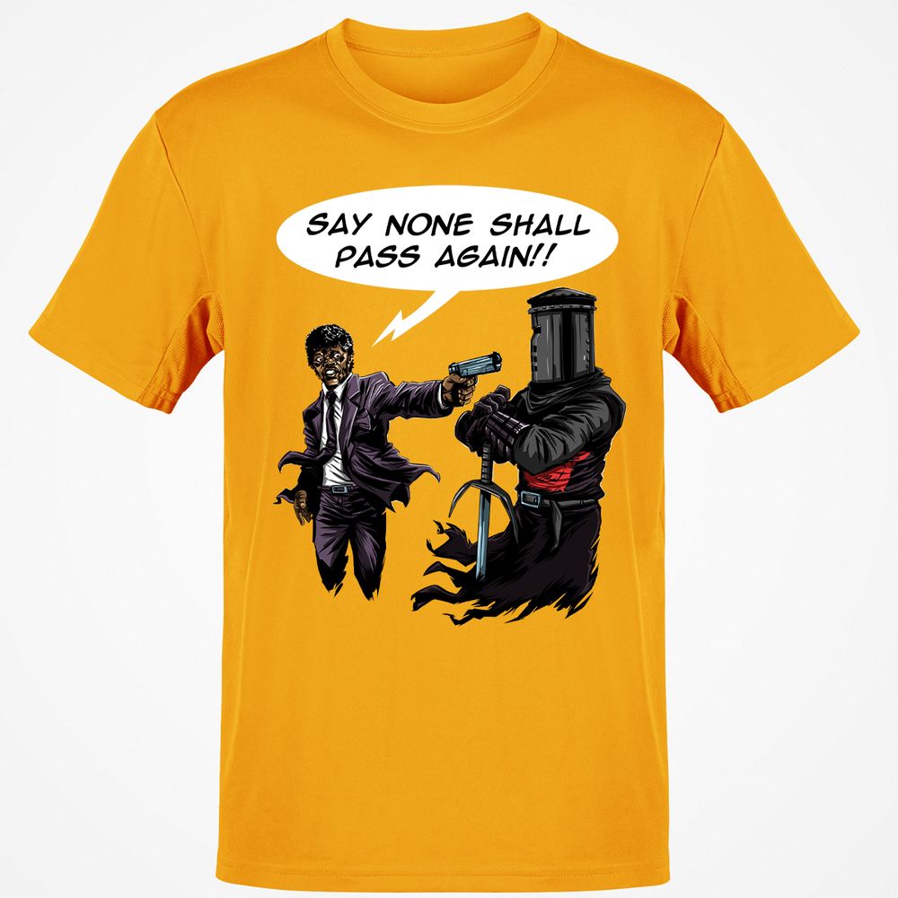 Classic Unisex T-Shirt - H3Q1J9ZN - Gold - 4