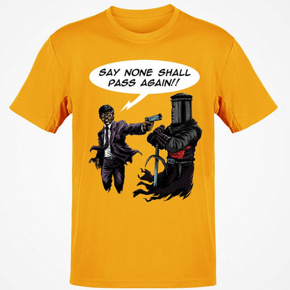 Classic Unisex T-Shirt - H3Q1J9ZN - Gold - 4