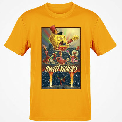 Classic Unisex T-Shirt - XDY45ZH7 - Gold - 4