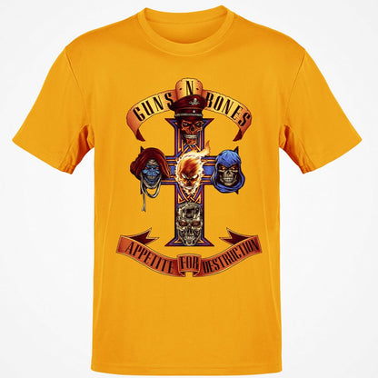 Classic Unisex T-Shirt - CKRBGR4T - Gold - 4