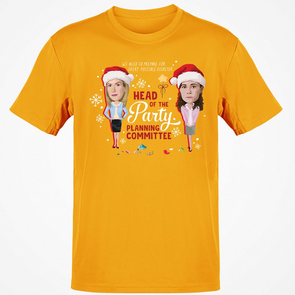 Head Of The Party Planning Committee Christmas - Gold - 4