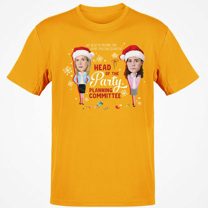 Head Of The Party Planning Committee Christmas - Gold - 4