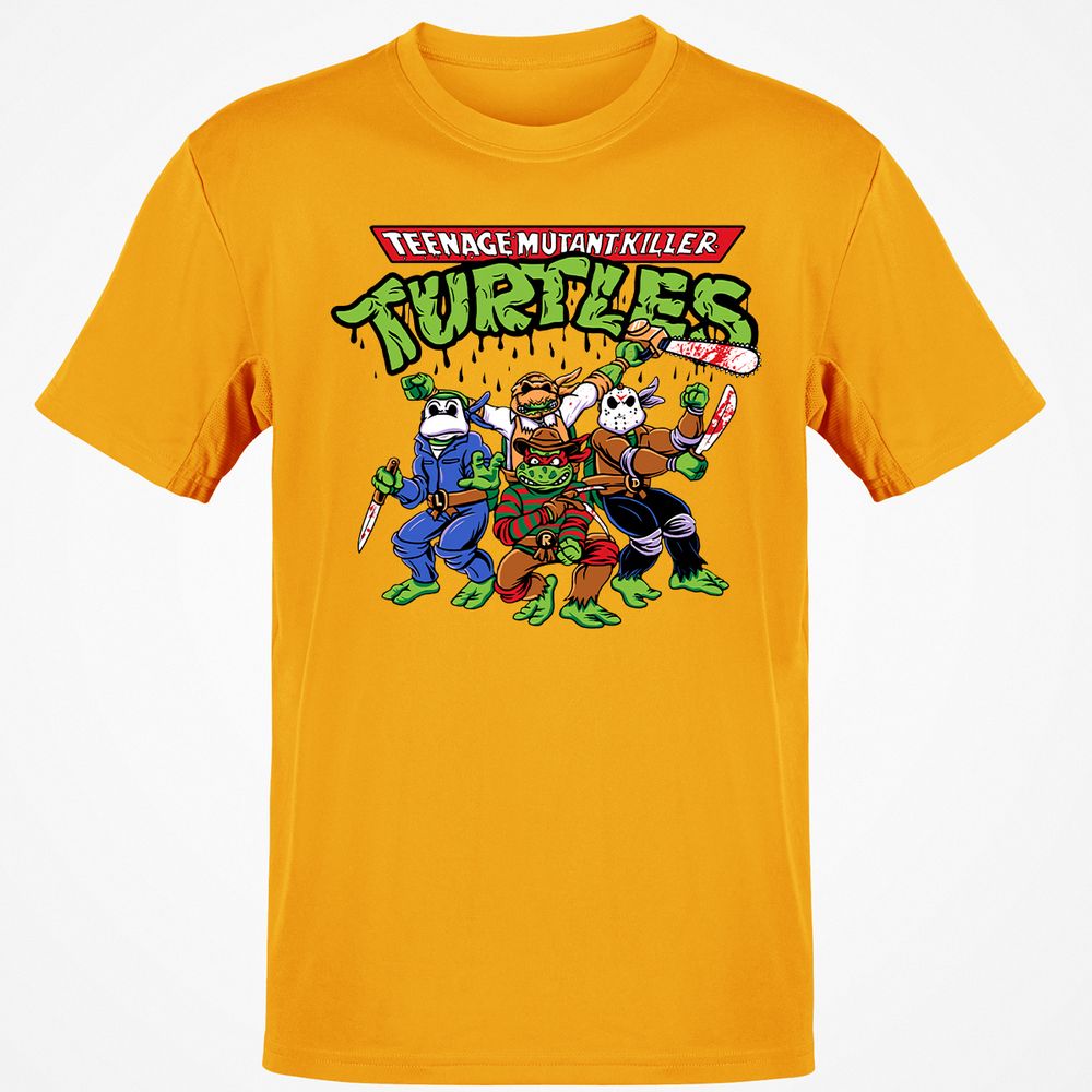 Classic Unisex T-Shirt - XADJPYFQ - Gold - 4