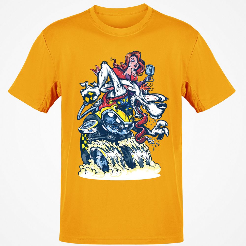 Classic Unisex T-Shirt - K5M91HM3 - Gold - 4