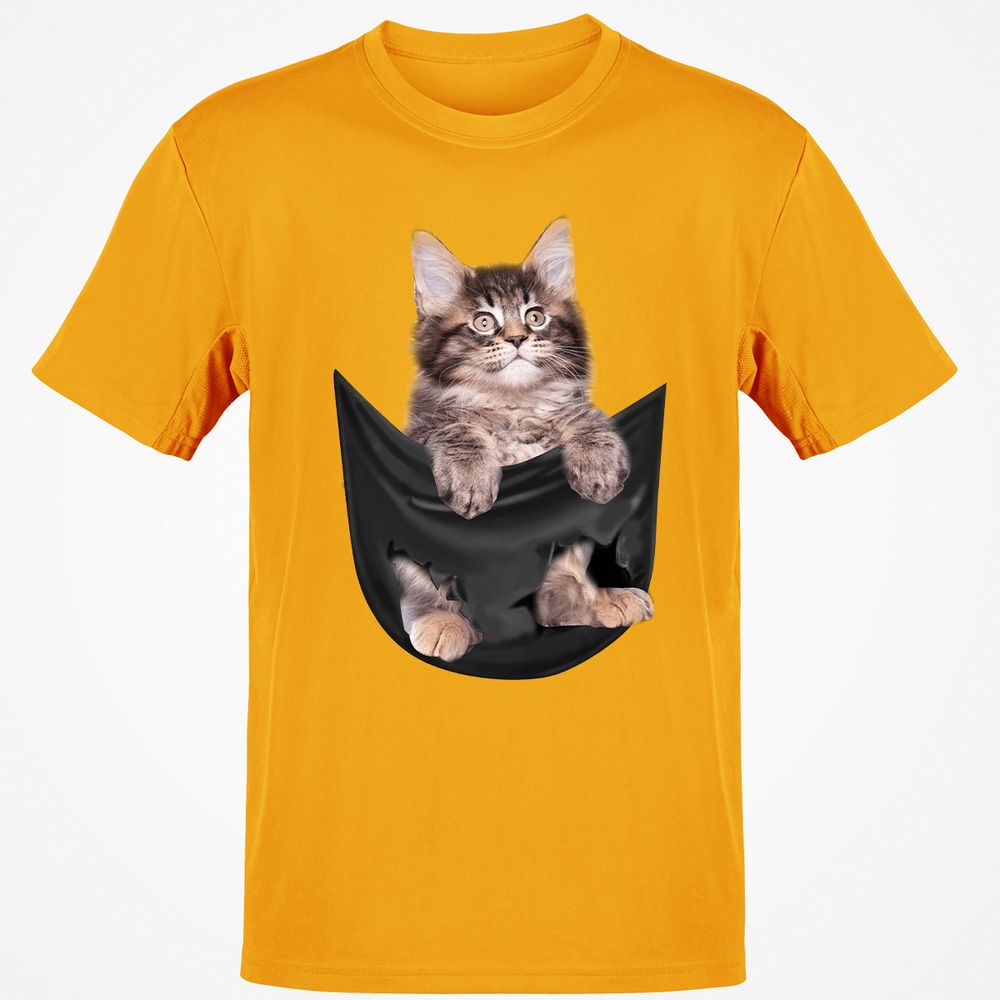 Classic Unisex T-Shirt - UYFGYNMB - Gold - 4