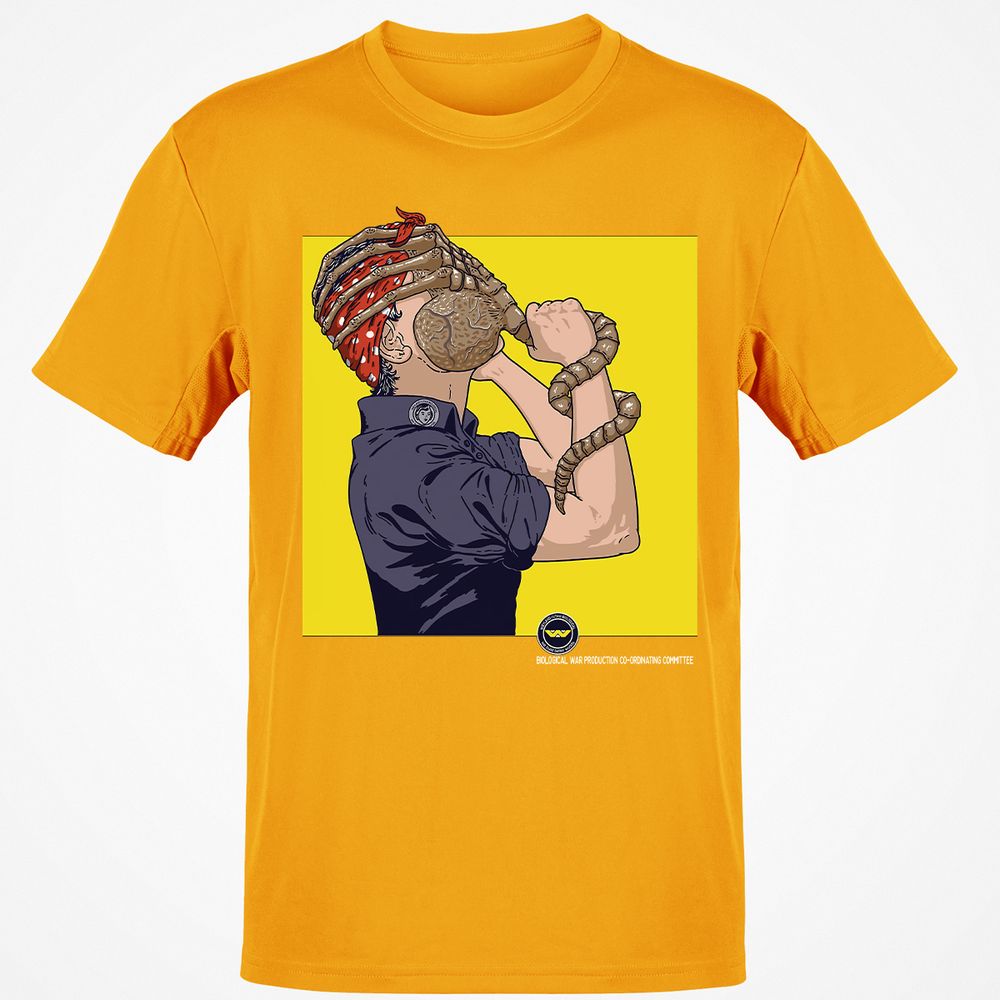 Classic Unisex T-Shirt - 76B8Y1KA - Gold - 4