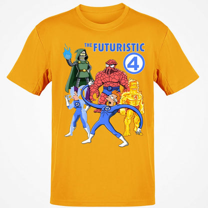 Classic Unisex T-Shirt - RX9XBK8M - Gold - 4